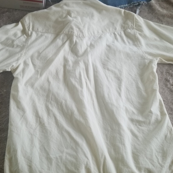 100% COTTON ROPER COWBOY BUTTON DOWN SHORT SLEEVE - Picture 6 of 7